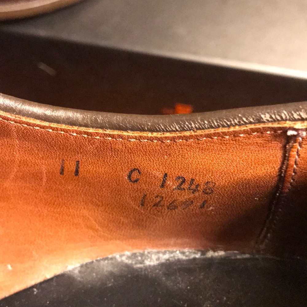 Allen Edmonds Brown Delrays - Picture 4 of 4